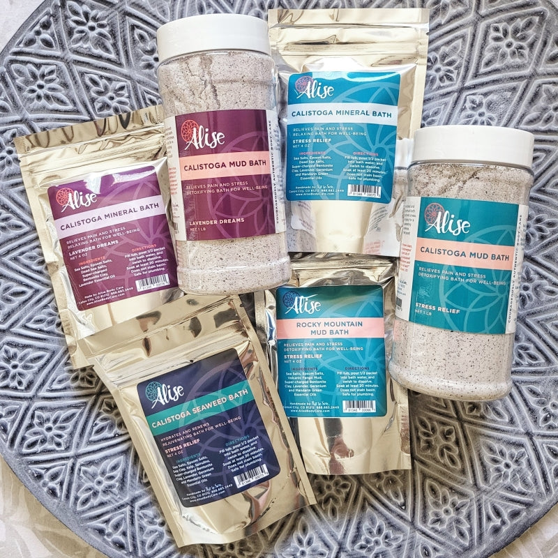 Detox baths family rejuvenate and release pain Alise Body Care
