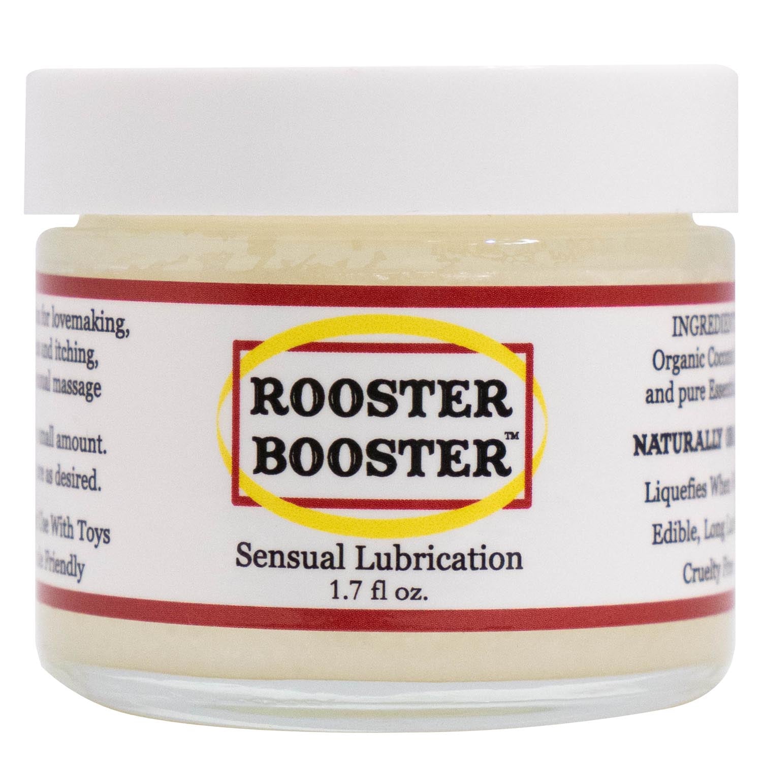Rooster Booster Pleasure Cream 2oz handcrafted by Alise Body Care