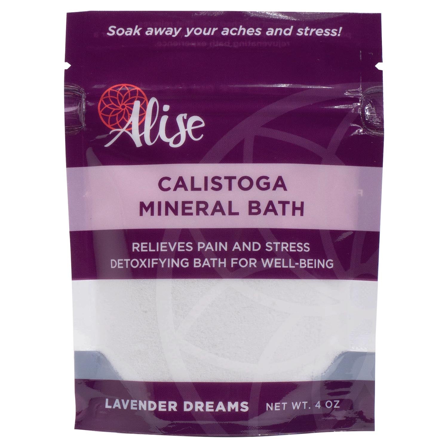 Calistoga Mineral Bath Relax & Rejuvenate Lavender 4oz