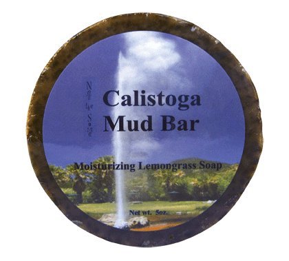 Calistoga Mud Bar Soap 5oz Lemongrass handcrafted by Alise Body Care