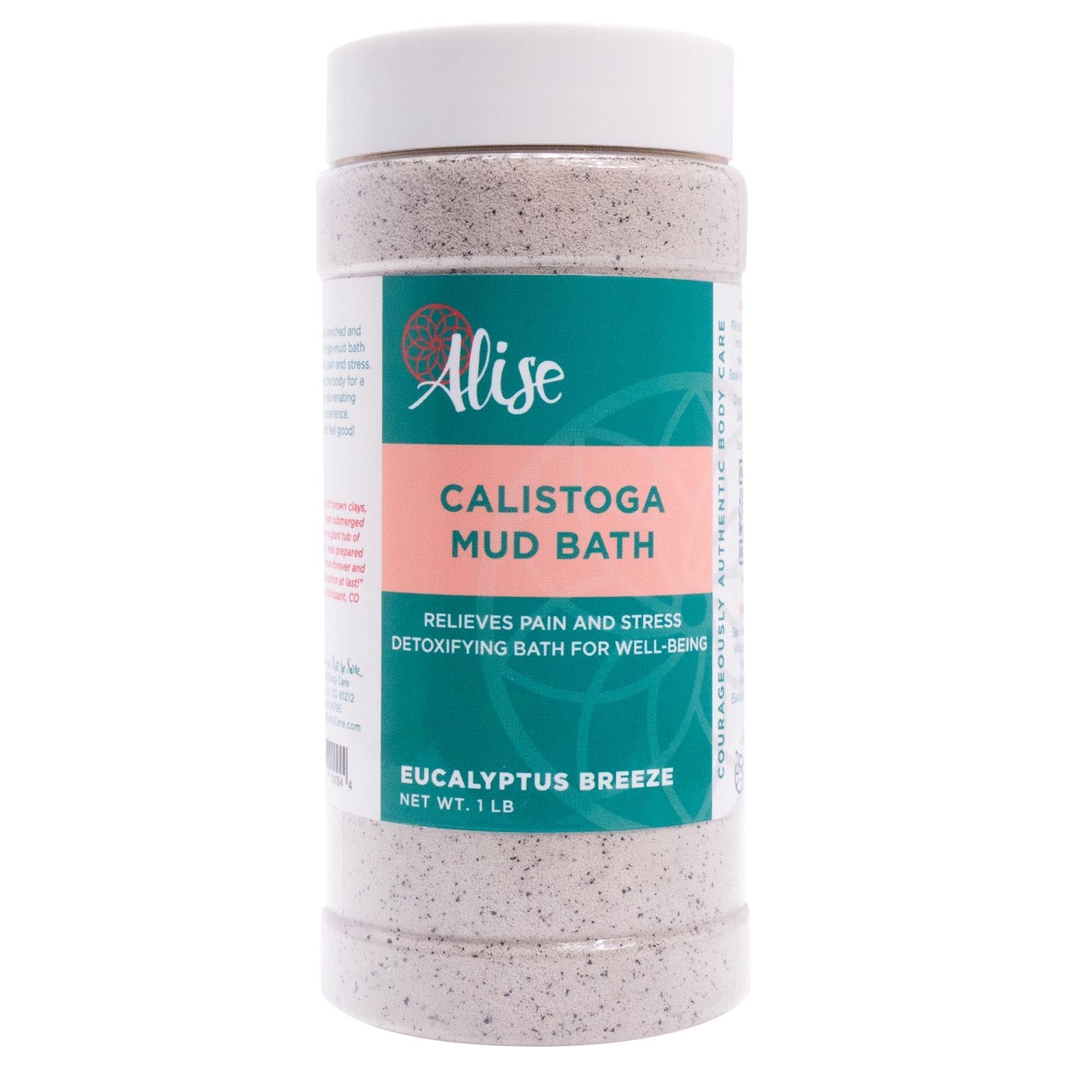 Calistoga Mud Bath Eucalyptus Breeze 1lb handcrafted by Alise Body Care