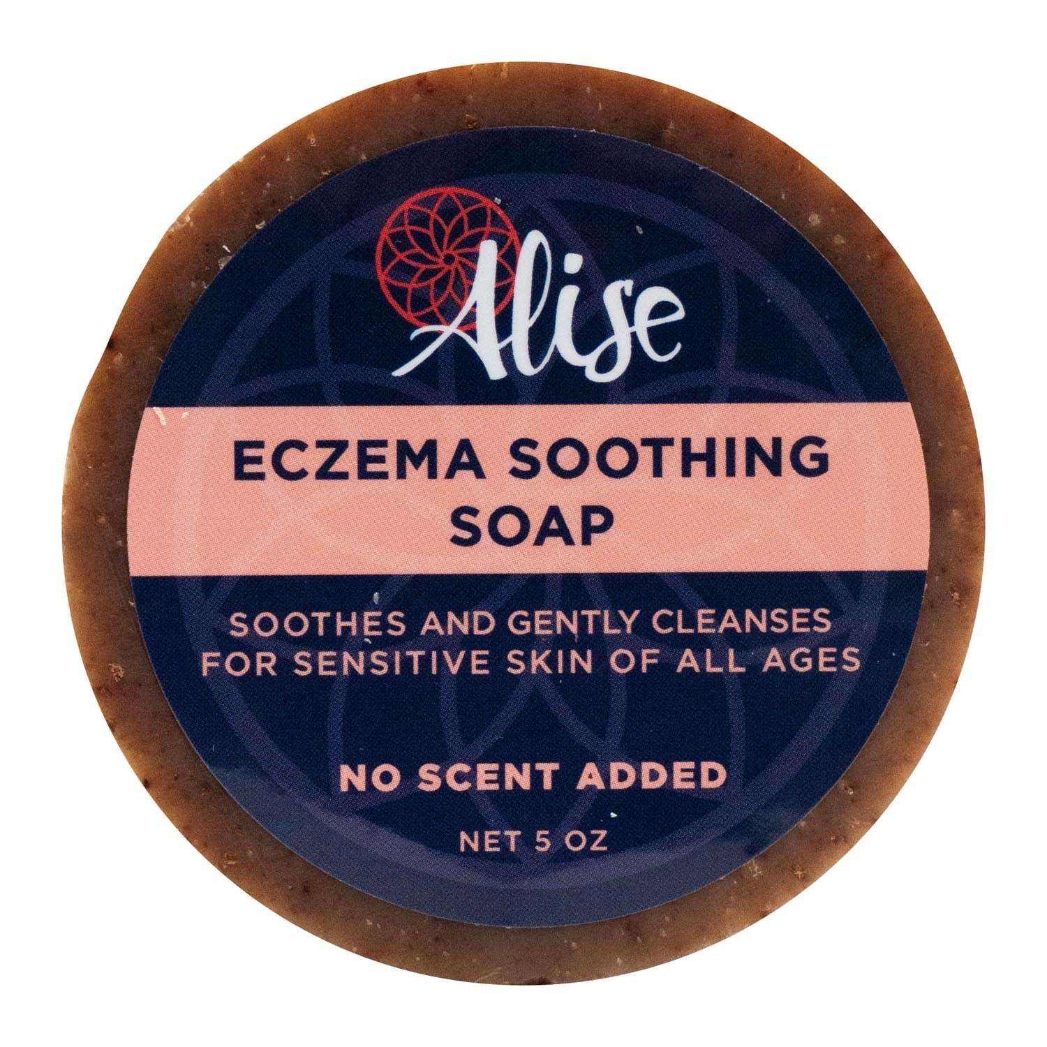 Eczema Soothing Soap 5oz handcrafted by Alise Body Care