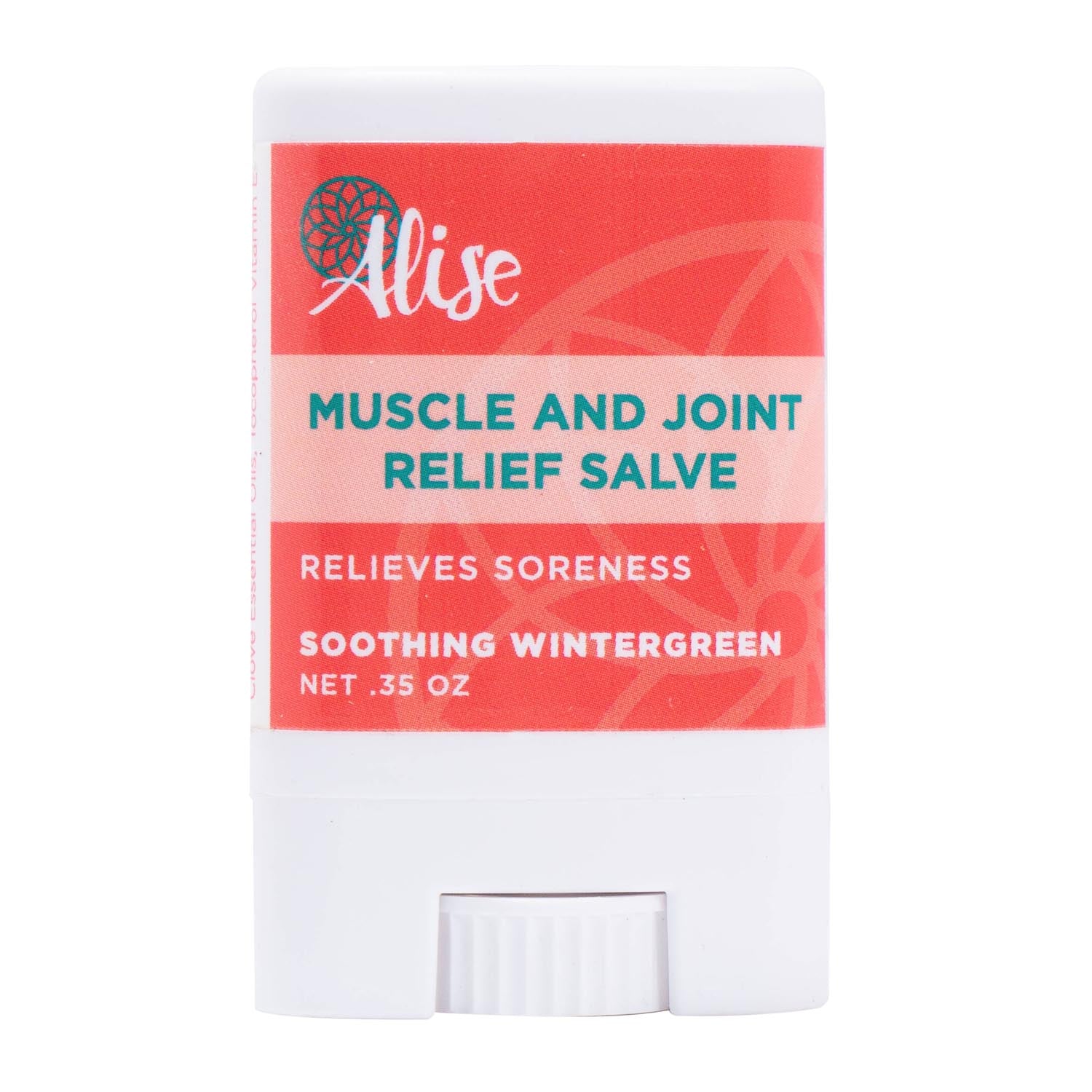 Muscle and Joint Relief Salve Wintergreen .35oz Rub On handcrafted by Alise Body Care
