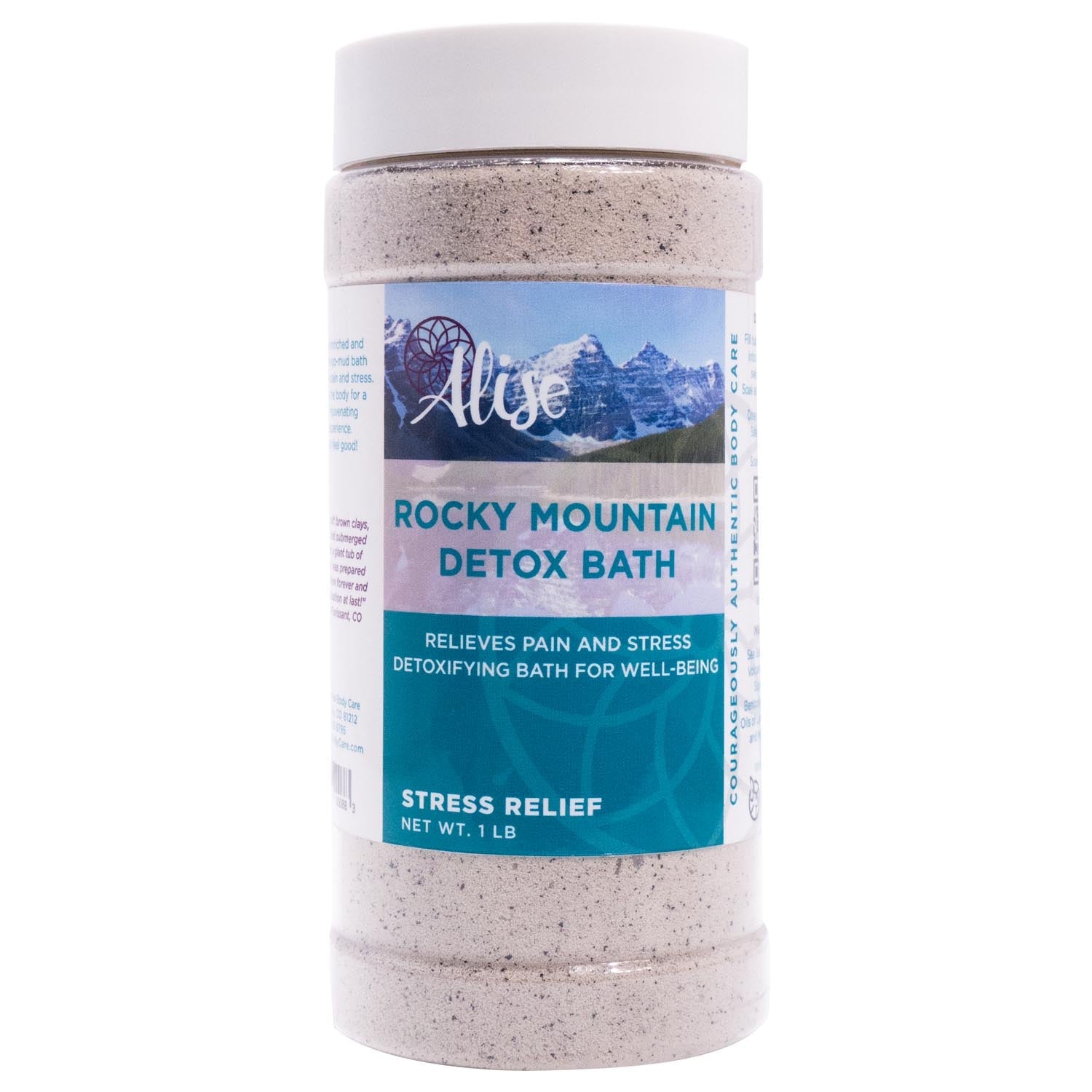 Rocky Mountain Detox Bath Stress Relief Blend 1lb handcrafted by Alise Body Care