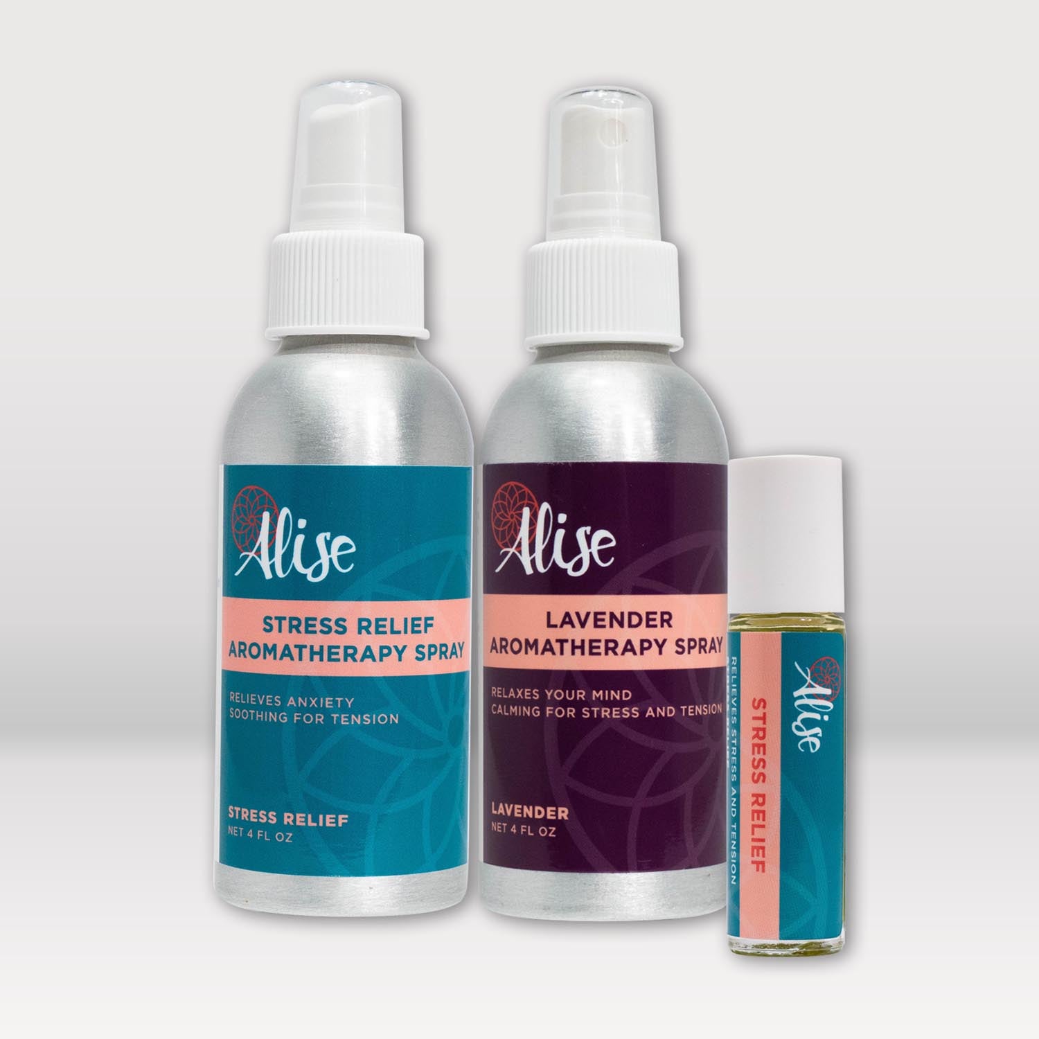 Stress Relief Bundle - On The Go handcrafted by Alise Body Care