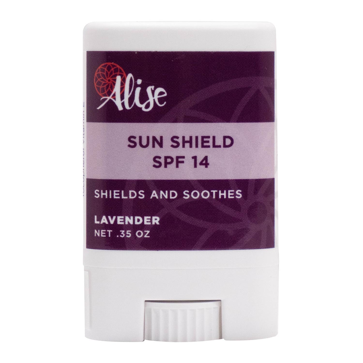 Sun Shield SPF Lavender .35oz Rub On handcrafted by Alise Body Care