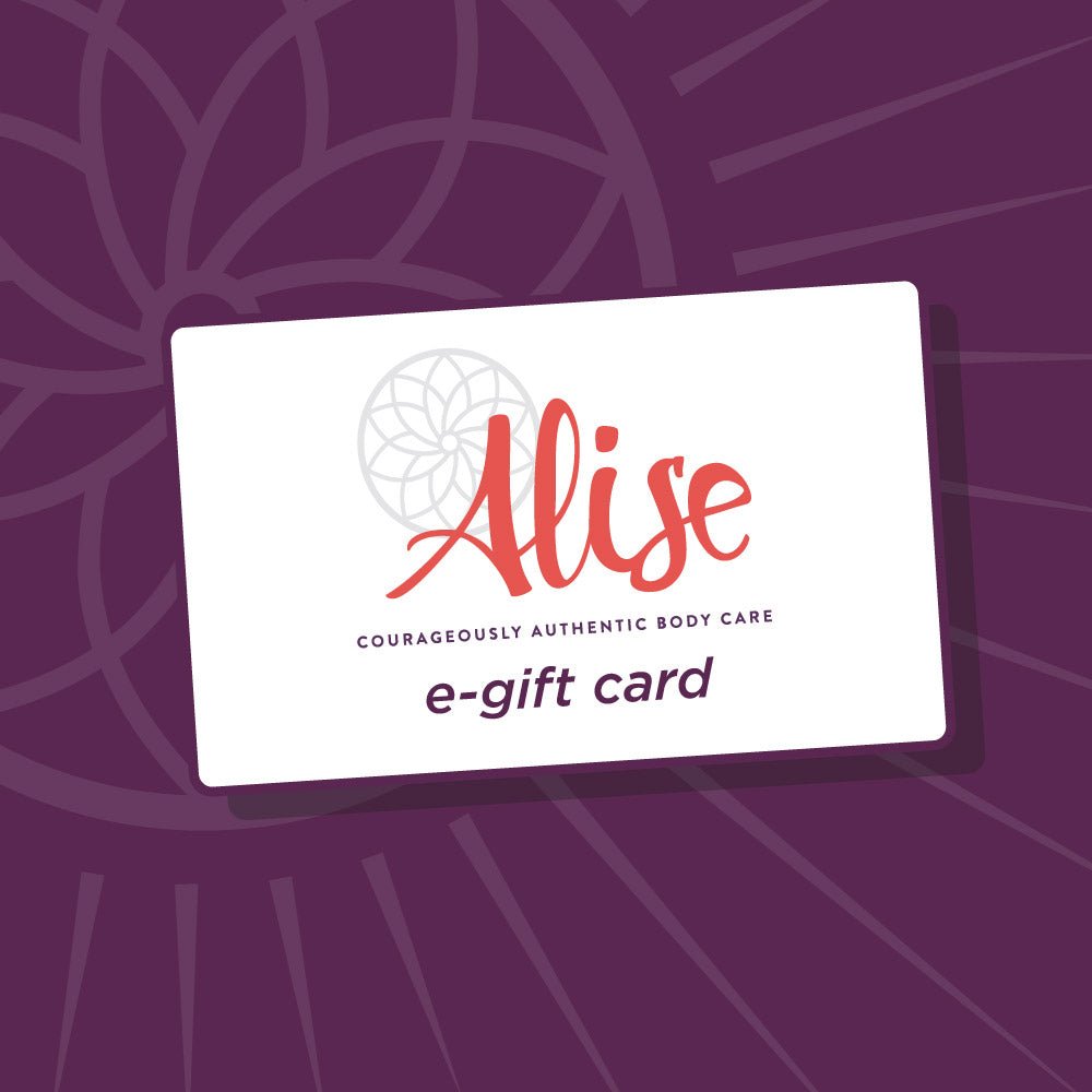 Alise Body Care Gift Card handcrafted by Alise Body Care