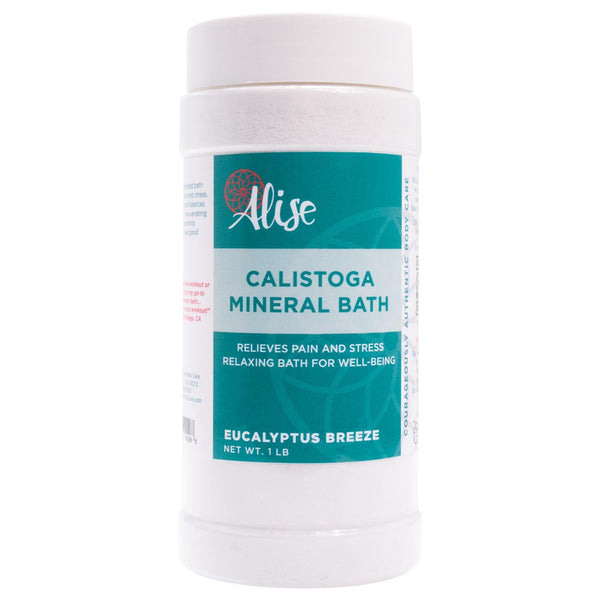 Calistoga Mineral Bath Eucalyptus Breeze 1lb handcrafted by Alise Body Care