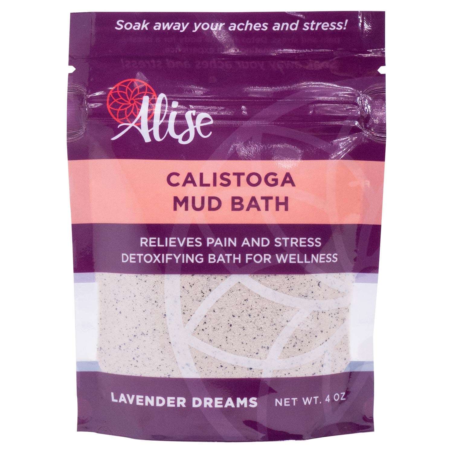Calistoga Mud Bath Lavender Dreams 4oz handcrafted by Alise Body Care