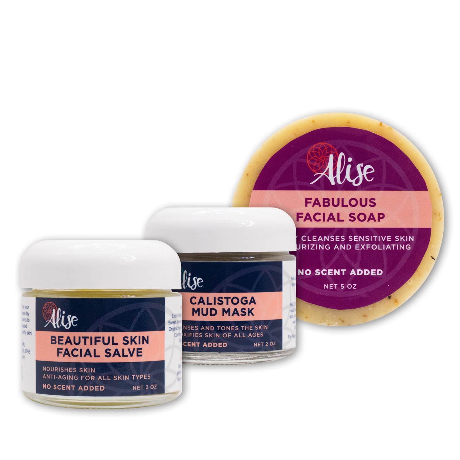 Fabulous Facial Care Essentials handcrafted by Alise Body Care