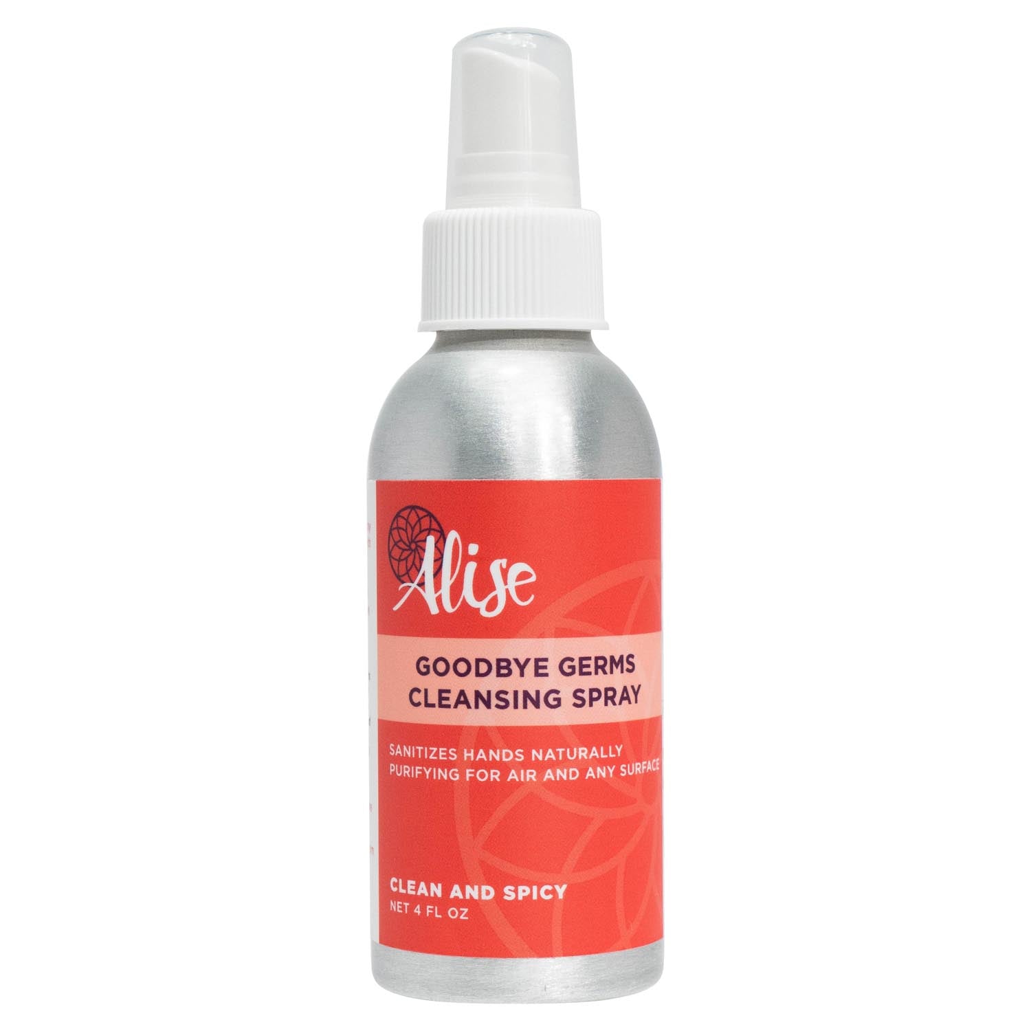 Goodbye Germs Cleansing Spray 4oz handcrafted by Alise Body Care