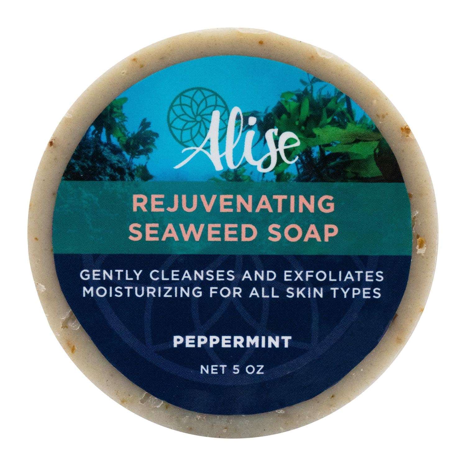 Rejuvenating Seaweed Soap 5oz handcrafted by Alise Body Care