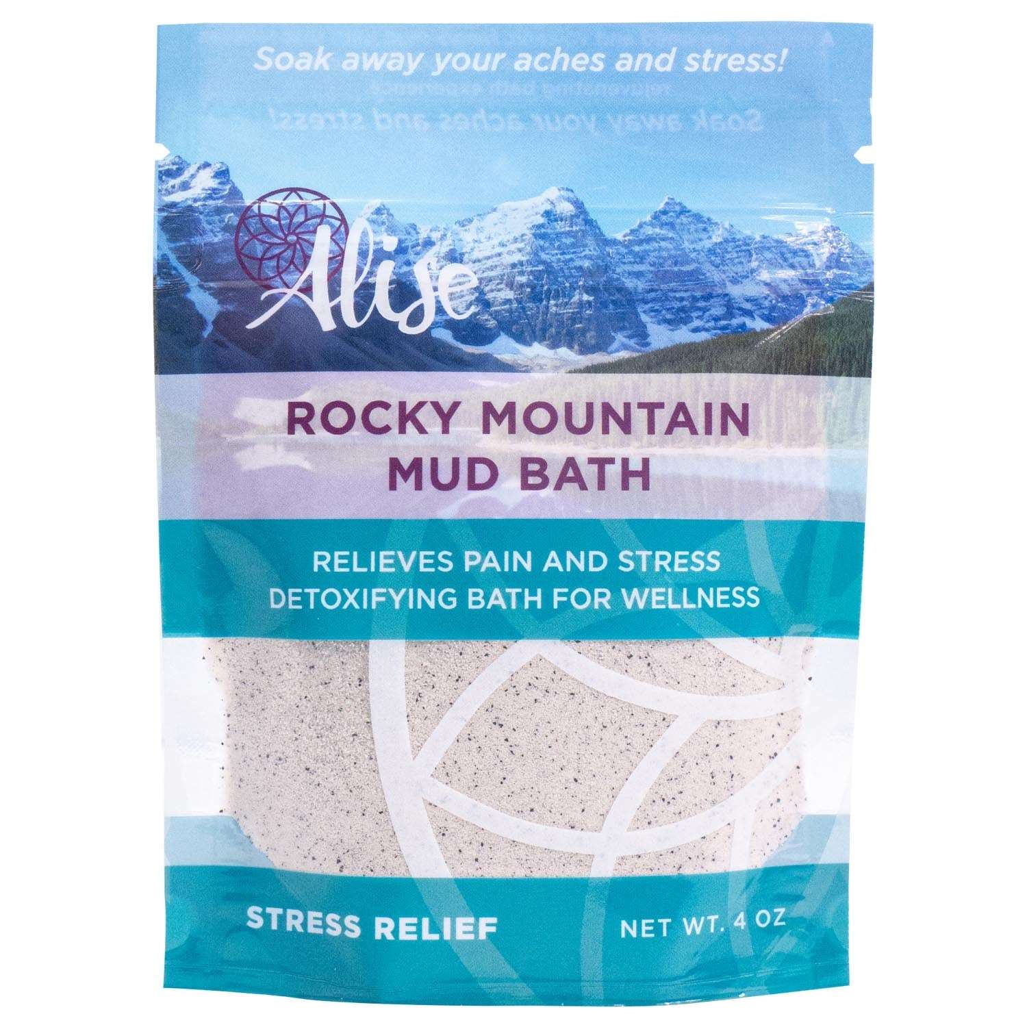 Rocky Mountain Detox Bath Stress Relief Blend 4oz handcrafted by Alise Body Care