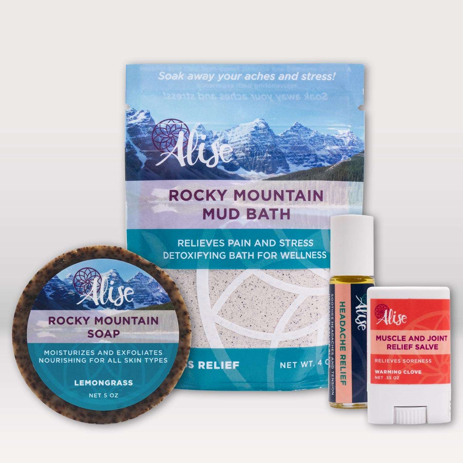 Rocky Mountain Gift Set handcrafted by Alise Body Care