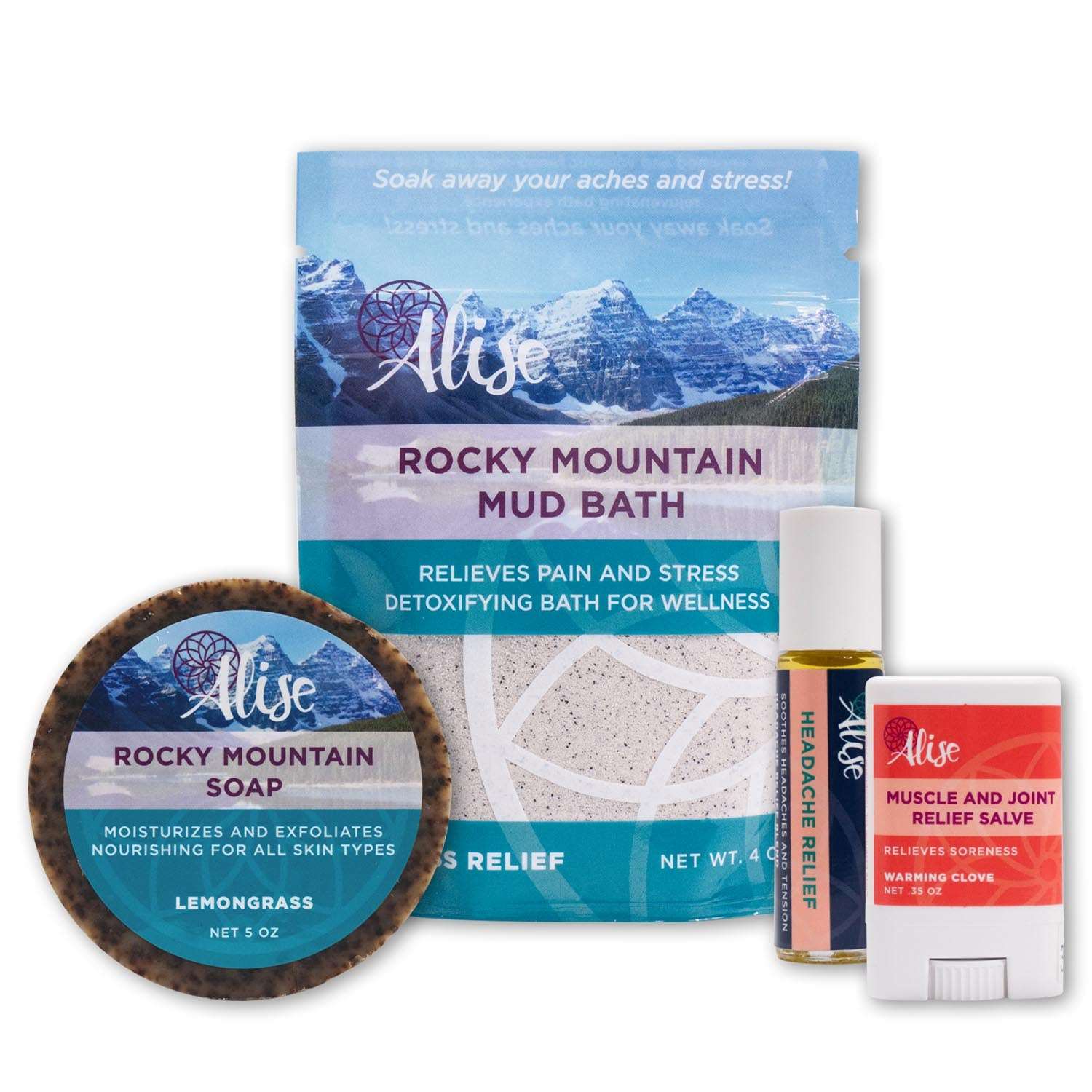 Rocky Mountain Gift Set handcrafted by Alise Body Care
