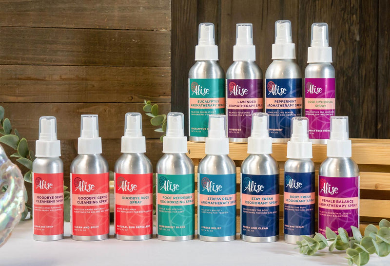 Eucalyptus Aromatherapy Spray 4oz handcrafted by Alise Body Care