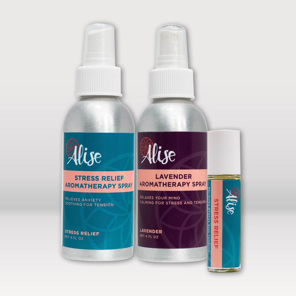 Stress Relief Bundle - On The Go handcrafted by Alise Body Care