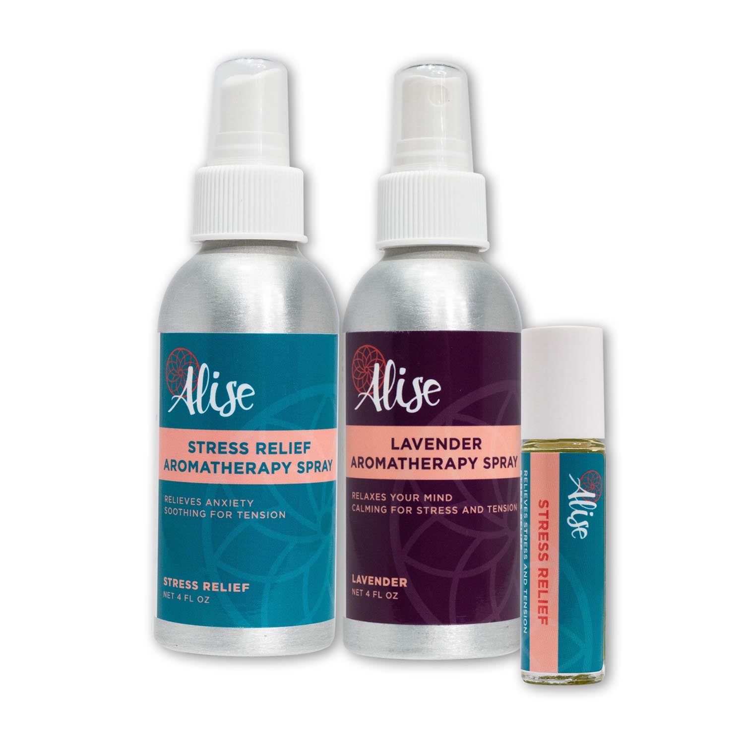 Stress Relief Bundle - On The Go handcrafted by Alise Body Care